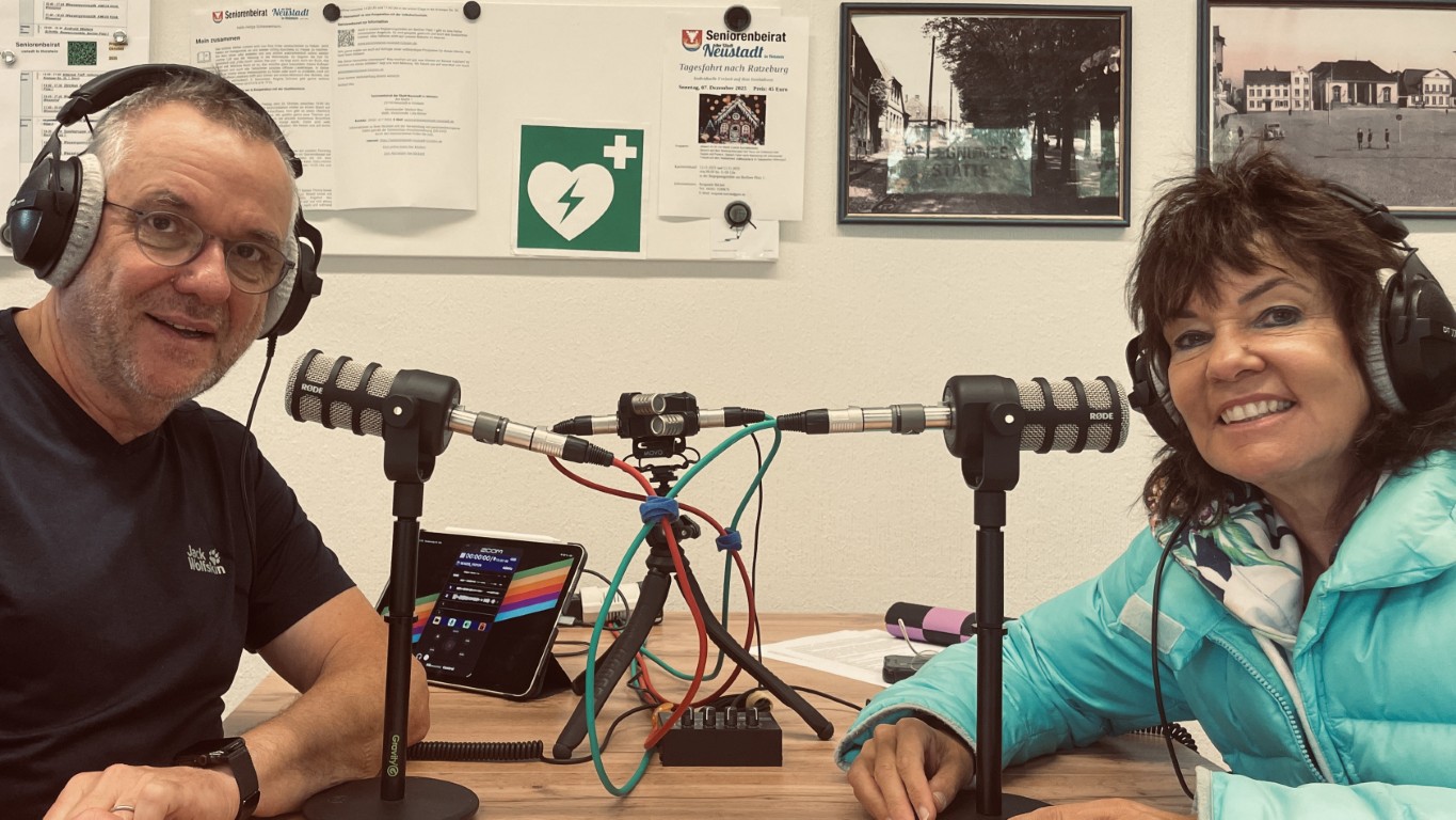 Norbert Illes und Barbara Schroer Defibrilator Podcast